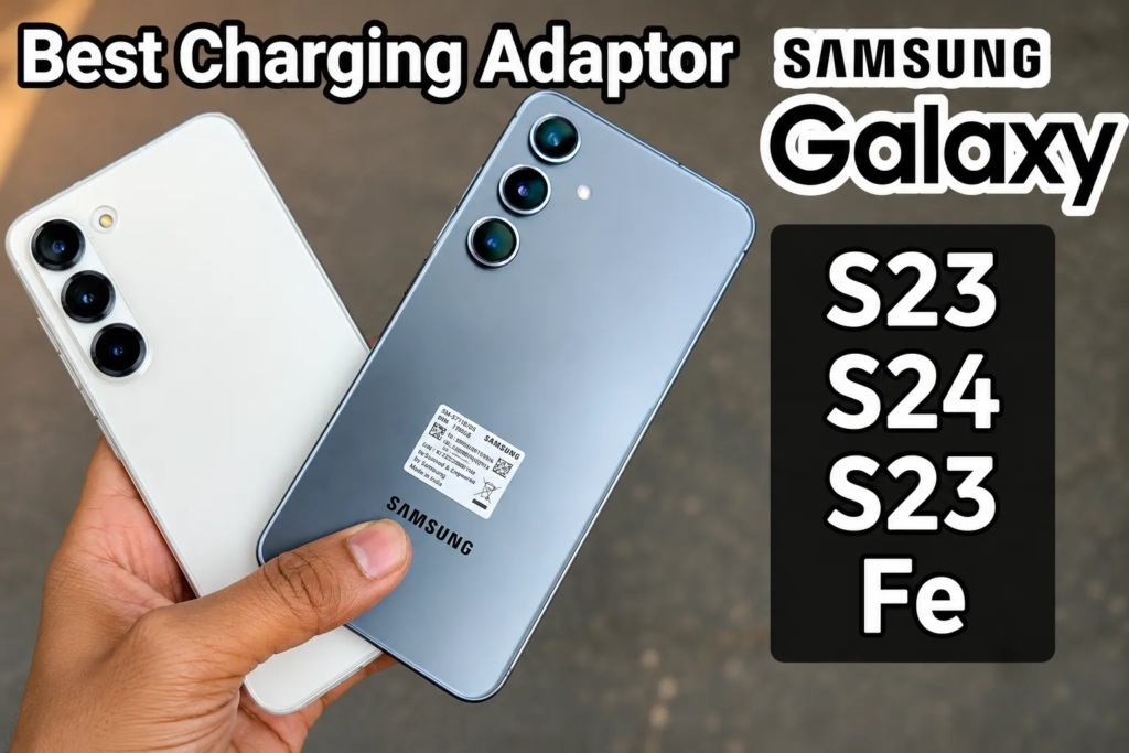Best Charger Adapter for Samsung Galaxy S24, S23 & S23 FE — What Actually Works best charger adapter samsung s24 s23 s23 fe india