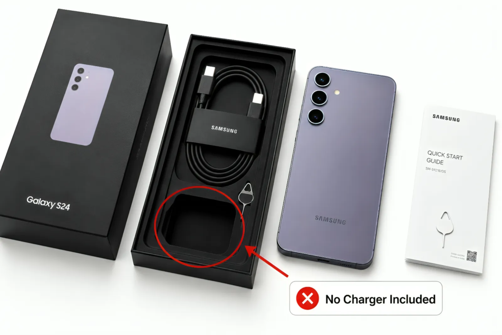 Best Charger Adapter for Samsung Galaxy S24, S23 & S23 FE — What Actually Works samsung s24 box contents no charger adapter included
