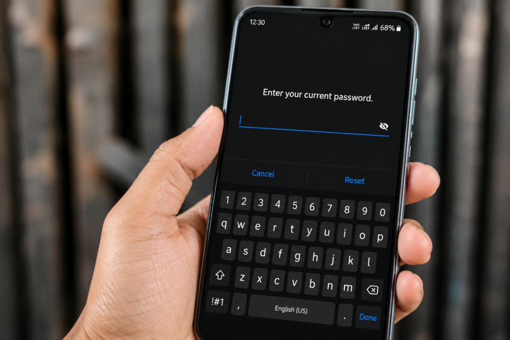 Samsung Fingerprint Sensor Not Working After Update? Fix It in 2 Minutes — No Data Loss samsung confirm reset accessibility settings pin password