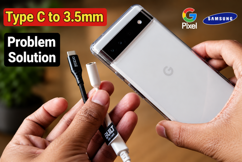 Type C to 3.5mm Not Working on Google Pixel & Samsung — Here’s the Fix type c to 3.5mm adapter not working google pixel samsung fix