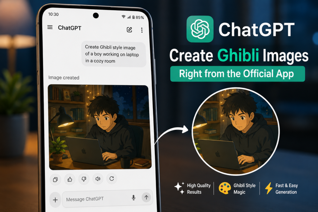 chatgpt app image generation ghibli cartoon fix