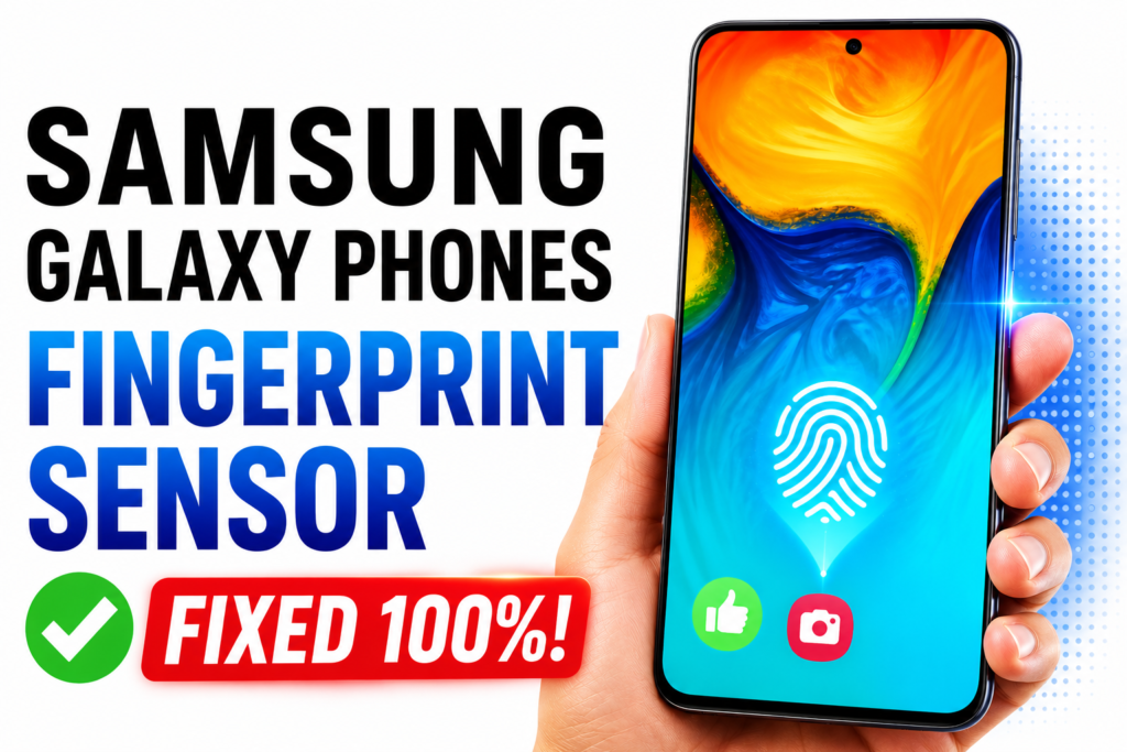 Samsung Fingerprint Sensor Not Working After Update? Fix It in 2 Minutes — No Data Loss samsung fingerprint sensor not working fix 100 percent galaxy phones