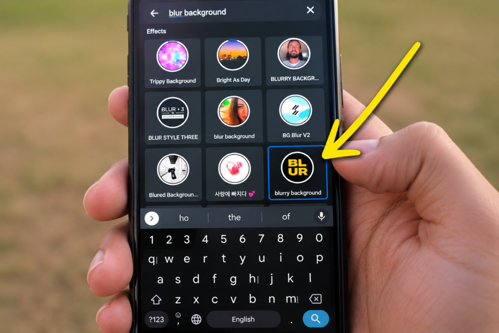 instagram reels blur background effect search pixel 6a android cinematic video
