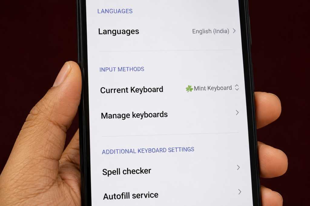 language and input settings redmi keyboard fix
