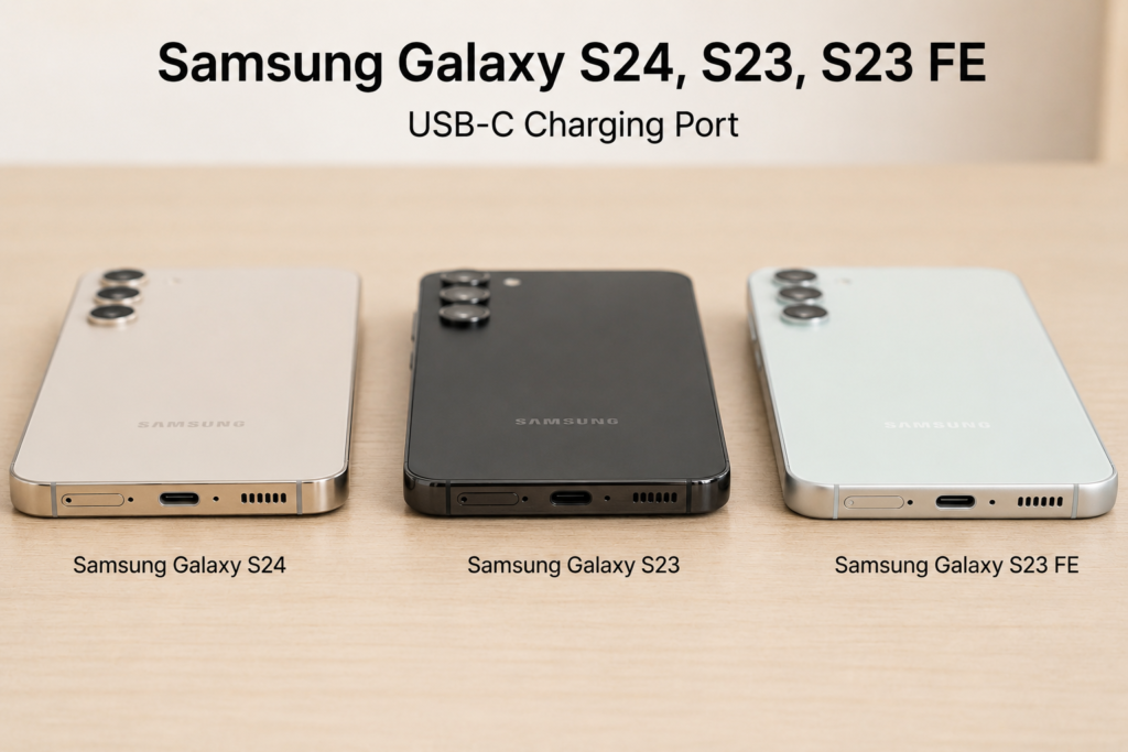 Best Charger Adapter for Samsung Galaxy S24, S23 & S23 FE — What Actually Works samsung s24 s23 s23fe 25w fast charging charger watt
