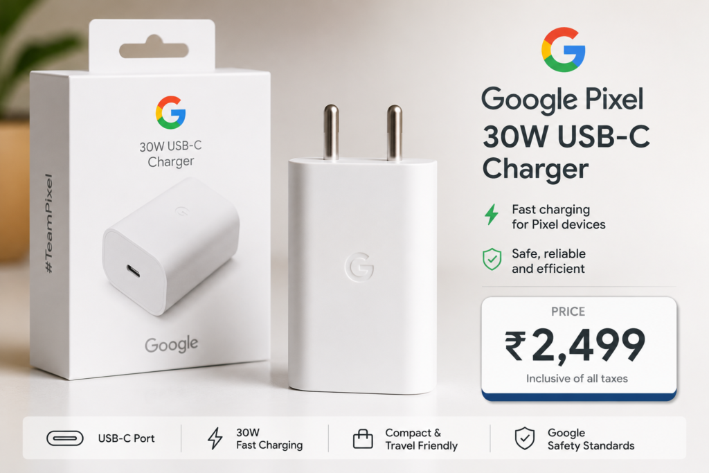 google pixel official charger price expensive india