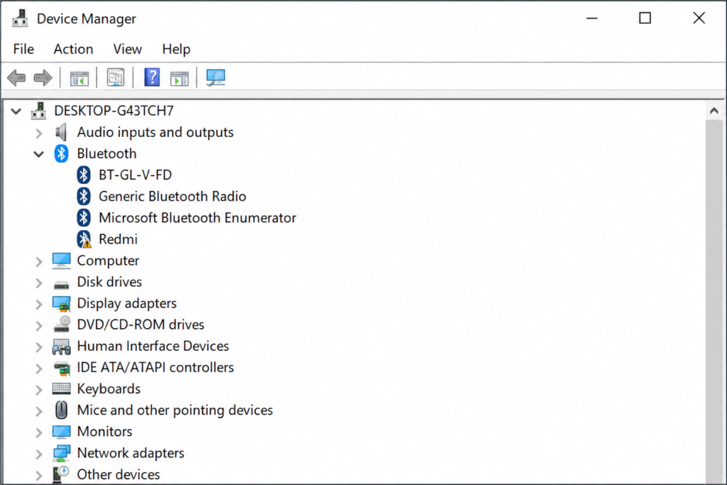 Bluetooth Driver Problem Fixed — How to Install Toshiba RFBUS Bluetooth Stack on Windows 7 and Windows 10 device manager bluetooth driver problem windows yellow exclamation