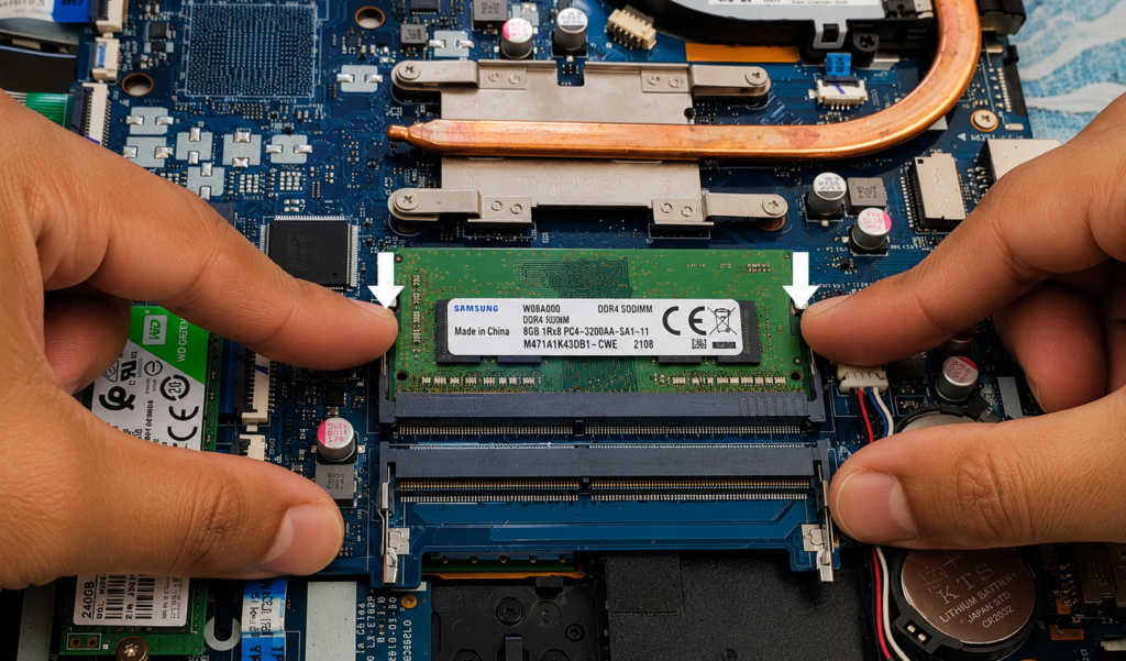 How to Install RAM in Laptop: Easy Step-by-Step Guide install new ram stick laptop