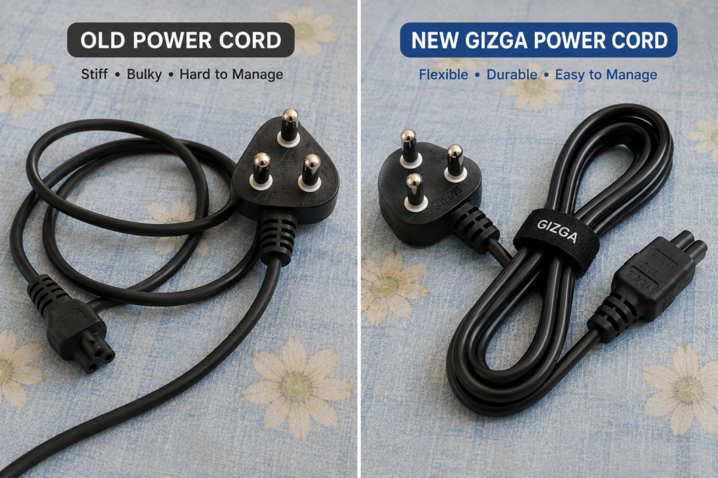 Best Laptop Power Cord Under ₹200: Buying Guide + Safety Tips laptop power cord quality comparison photo